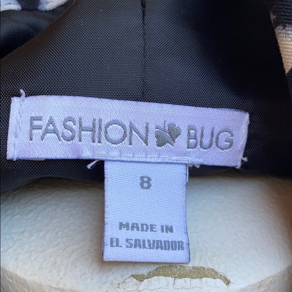 Vintage fashion bug printed jacket - Picture 4 of 4